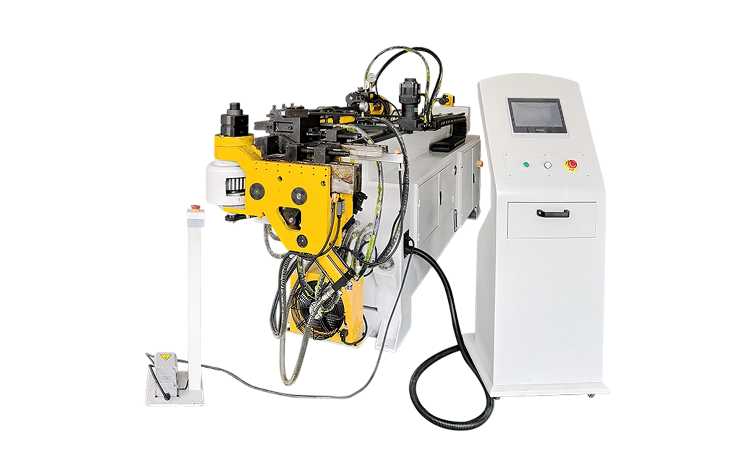 Máy uốn ống hoàn toàn tự động dòng CNC S với chức năng mô phỏng tùy chọn Máy uốn ống hoàn toàn tự động dòng CNC S với chức năng mô phỏng tùy chọn
