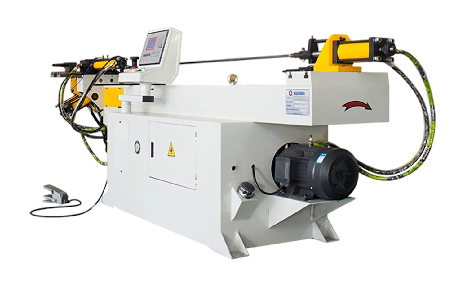 Máy uốn ống thủy lực Mandrel dòng NC S với cài đặt chương trình dễ dàng