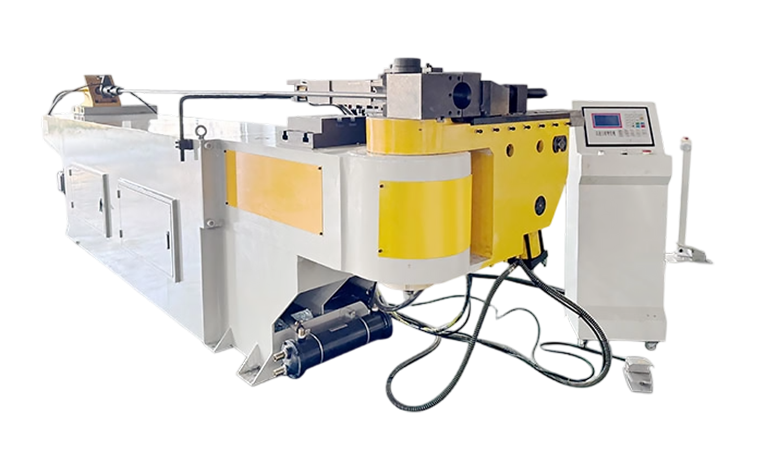 Máy uốn ống thủy lực dòng NC M có điều khiển trục gá