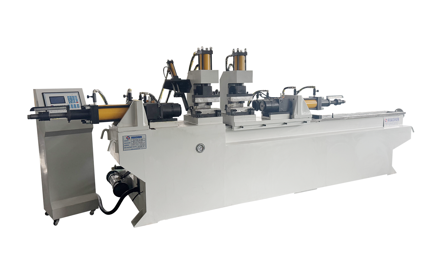 Máy tạo hình đầu ống thủy lực hai đầu hiệu quả cao DTM40