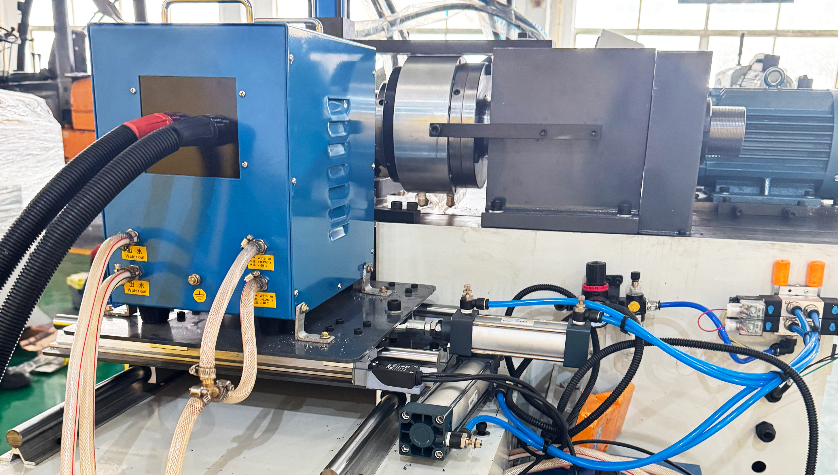 Máy hàn kín ống tự động hiệu suất cao TM-S-40/60/80 Máy hàn kín ống tự động hiệu suất cao TM-S-40/60/80