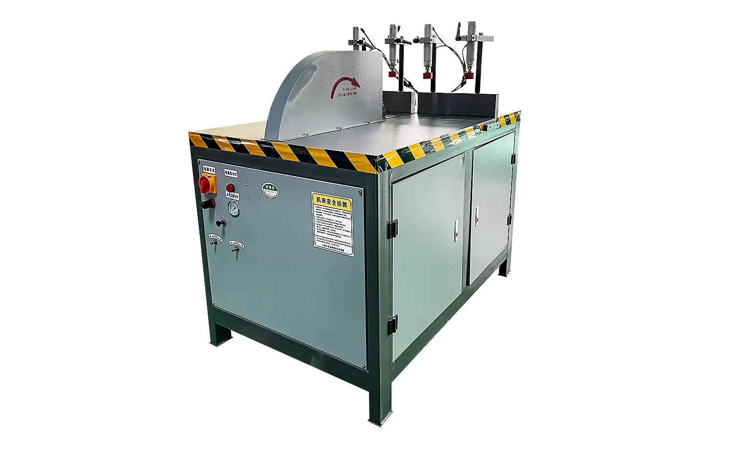 Máy cắt nhôm bán tự động ES550 cho ống và biên dạng lớn