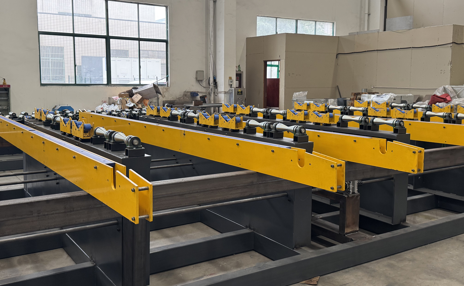 Máy ren ống tự động hai đầu Máy ren ống tự động hai đầu