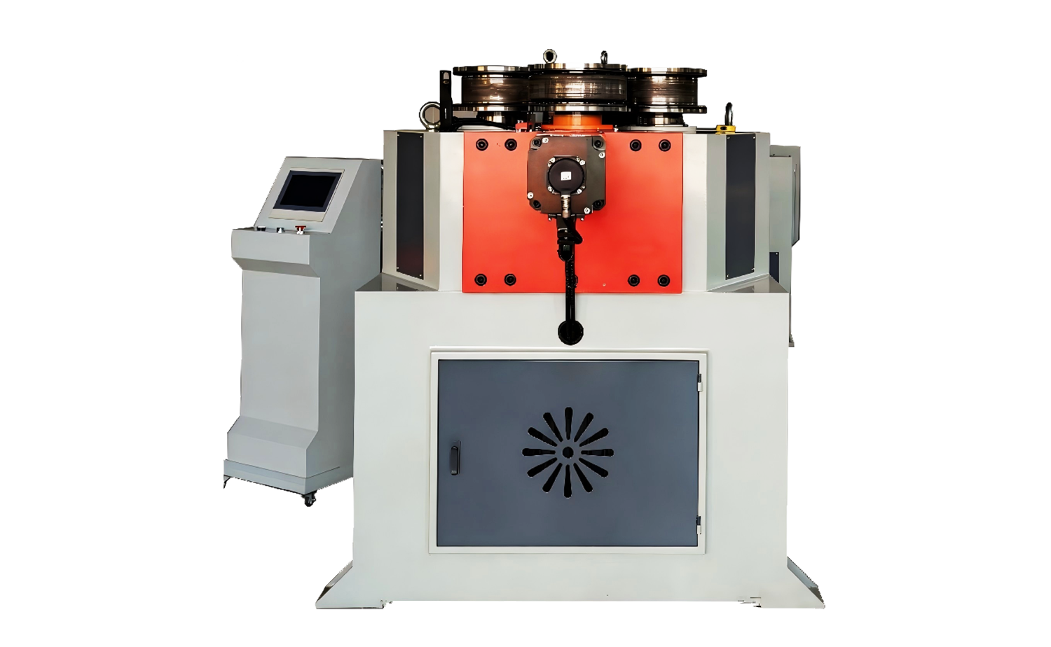 Máy uốn ống dòng CNC với truyền động ba con lăn