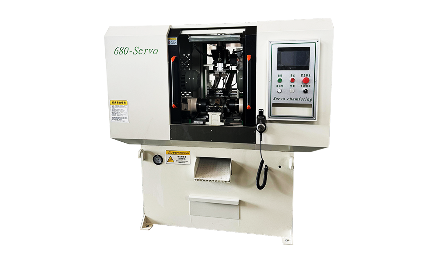 Máy vát mép ống hai đầu servo tốc độ nhanh dòng DEF680CNC