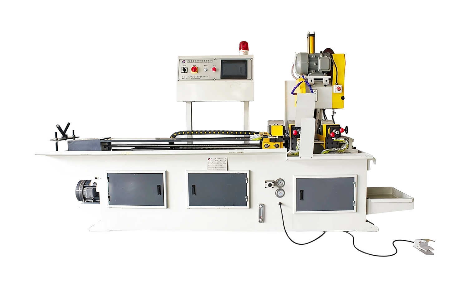 Máy cắt ống cấp liệu servo hoàn toàn tự động dòng CNC