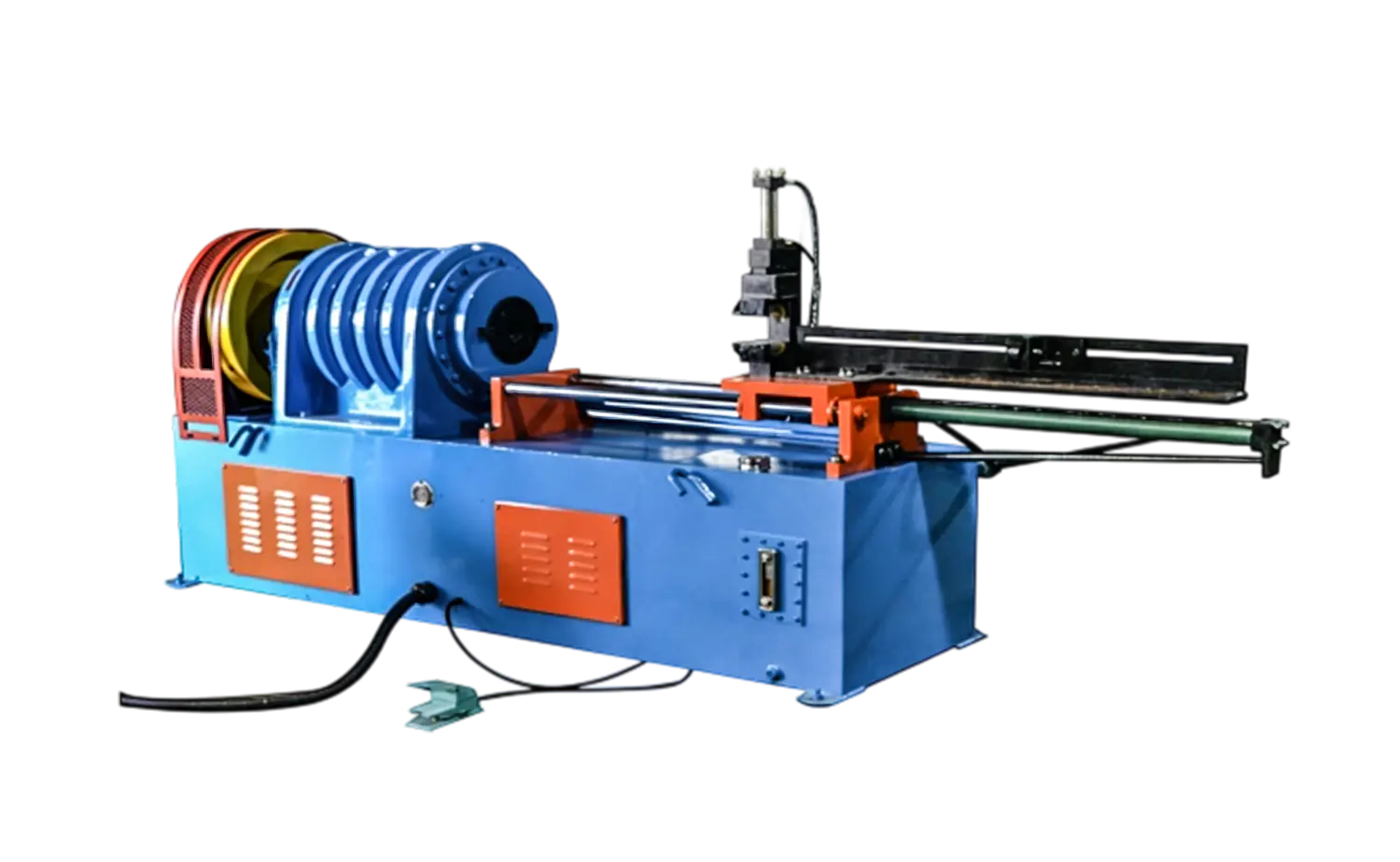 Máy thuôn và thuôn đầu ống kim loại CNC tự động AZTM-50/76