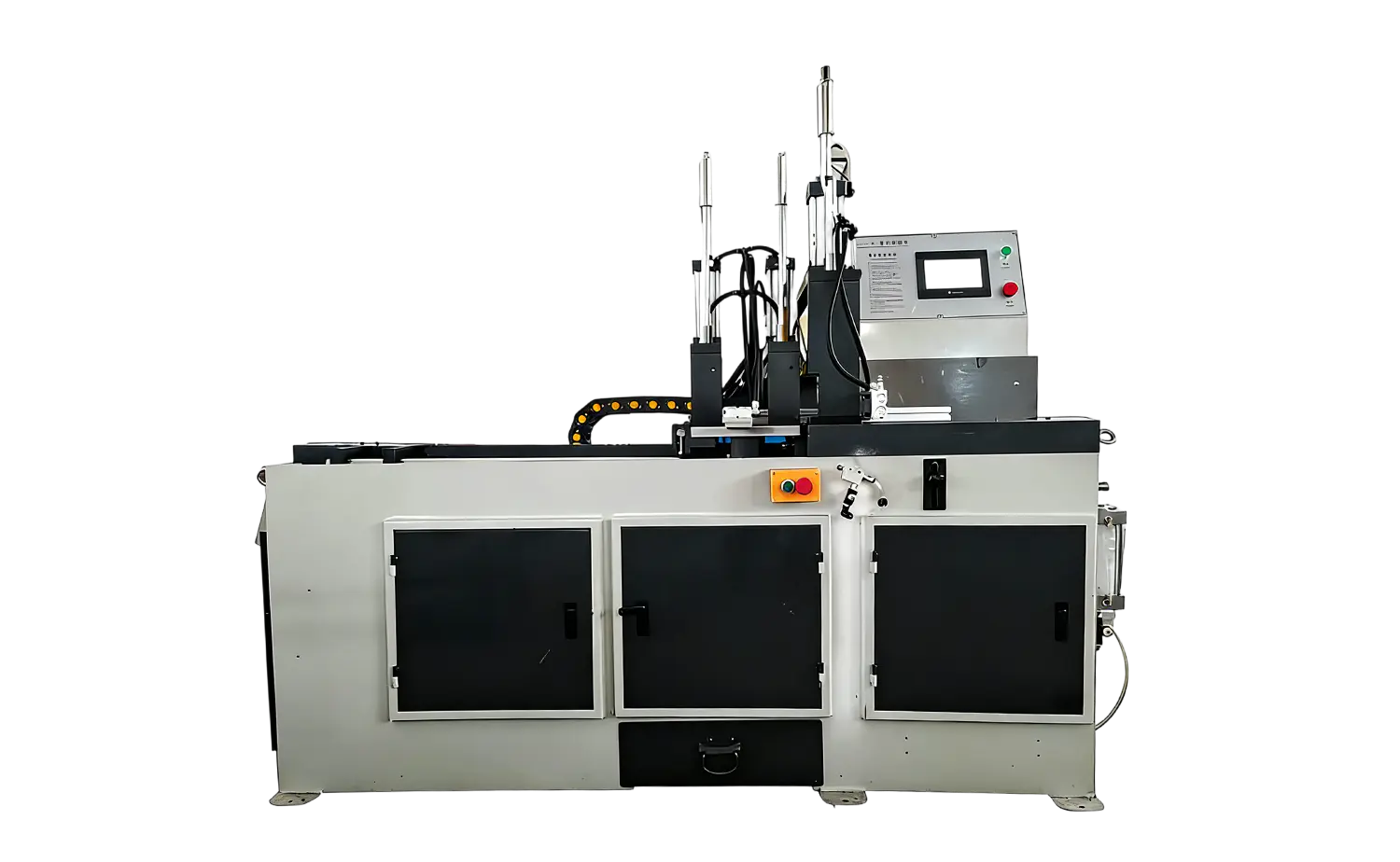 Máy cắt nhôm và đồng hoàn toàn tự động dòng CNC455