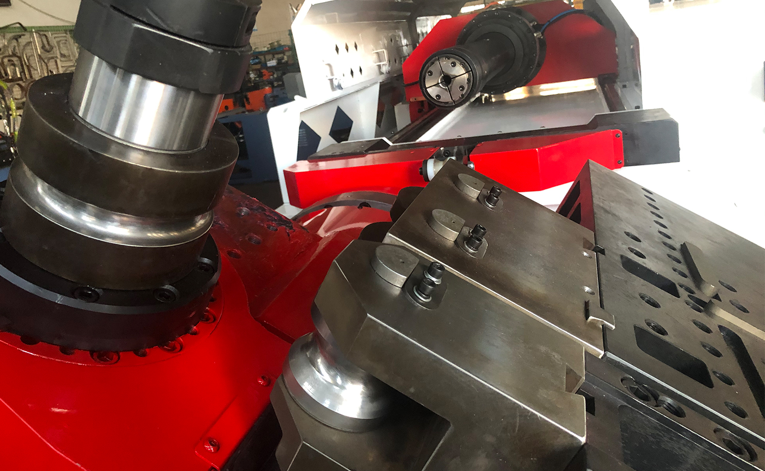 Máy uốn ống đầu quay CNC- Bi-Directional
