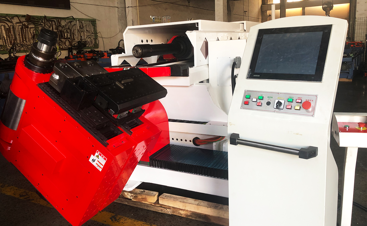 Máy uốn ống đầu quay CNC- Bi-Directional