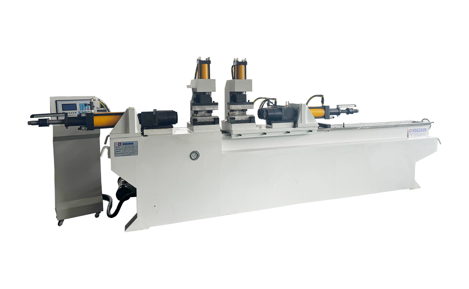 Máy tạo hình đầu ống tự động hai đầu DTM60